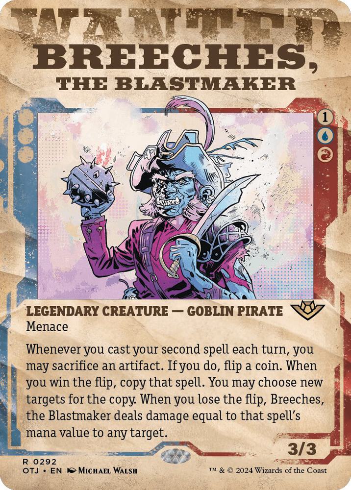 Breeches, the Blastmaker (Showcase) [Outlaws of Thunder Junction] 292