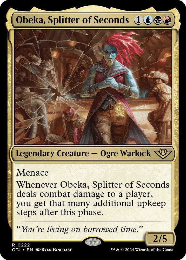 Obeka, Splitter of Seconds [Outlaws of Thunder Junction] 222