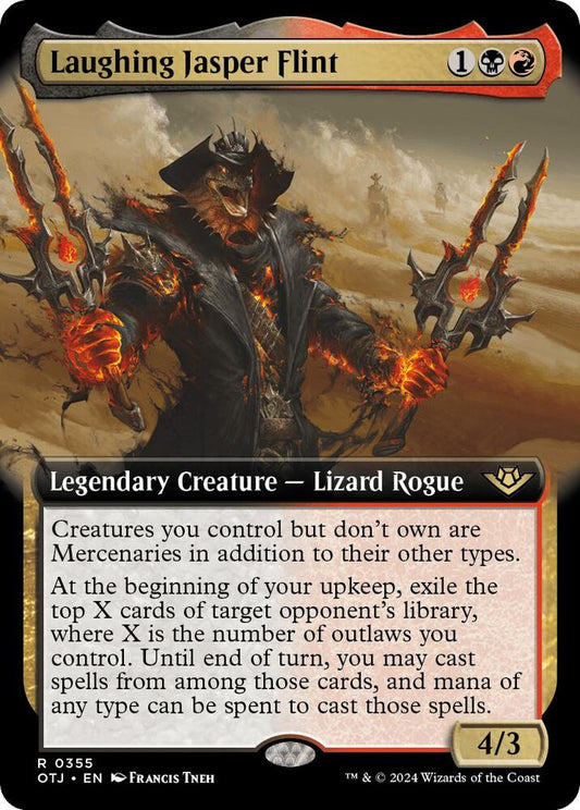 Laughing Jasper Flint (Extended Art) [Outlaws of Thunder Junction] 355
