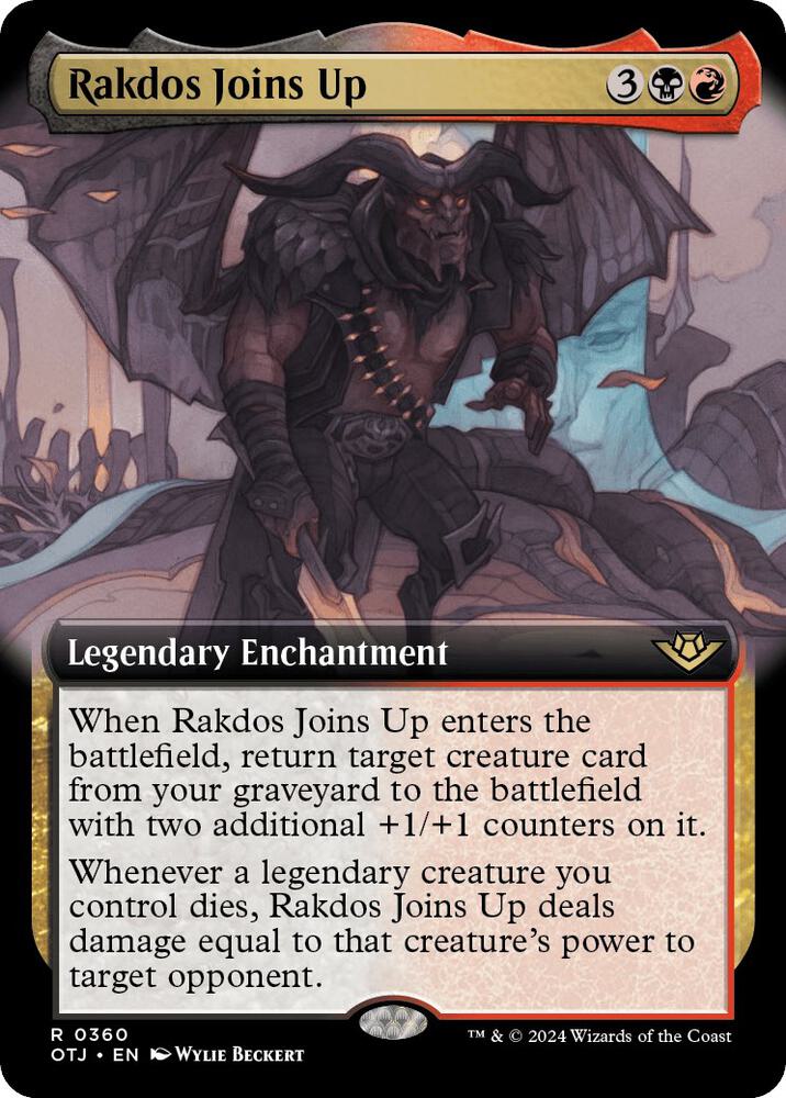 Rakdos Joins Up (Extended Art) [Outlaws of Thunder Junction] 360