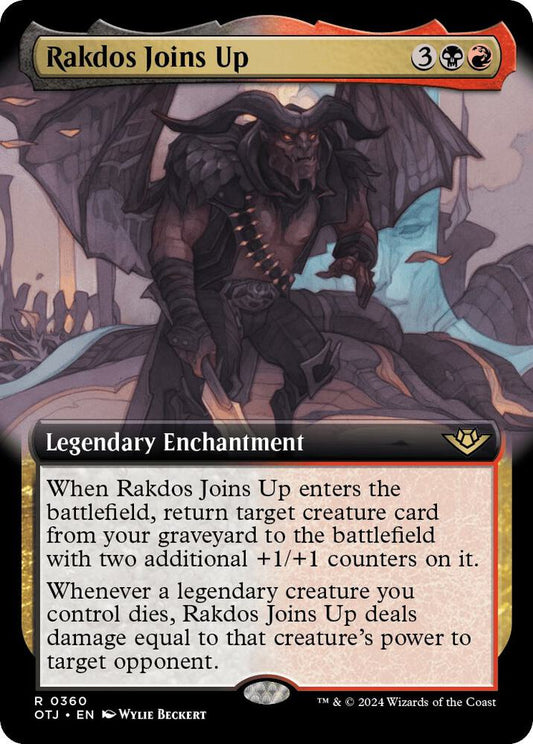Rakdos Joins Up (Extended Art) [Outlaws of Thunder Junction] 360