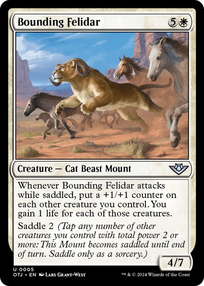 Bounding Felidar [Outlaws of Thunder Junction] 5