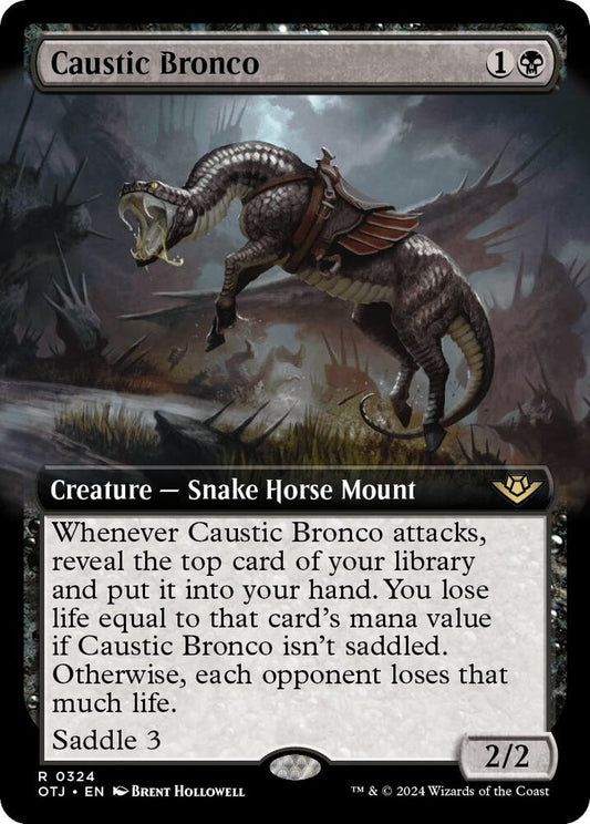 Caustic Bronco (Extended Art) [Outlaws of Thunder Junction] 324