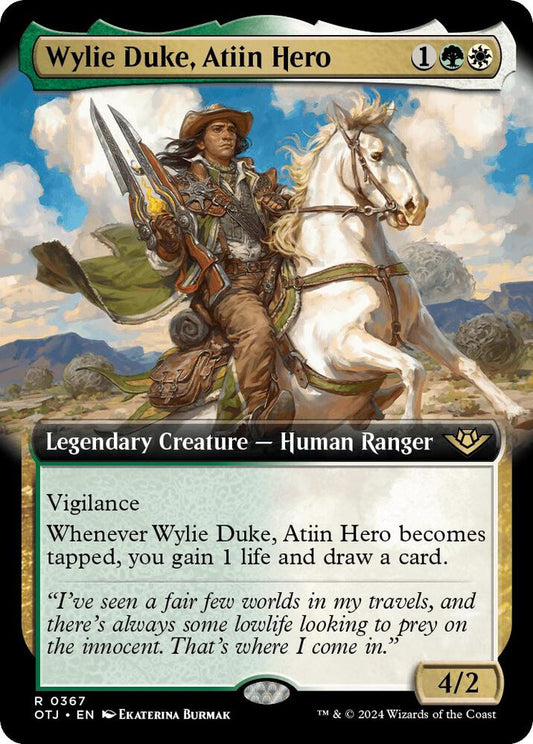 Wylie Duke, Atiin Hero (Extended Art) [Outlaws of Thunder Junction] 367
