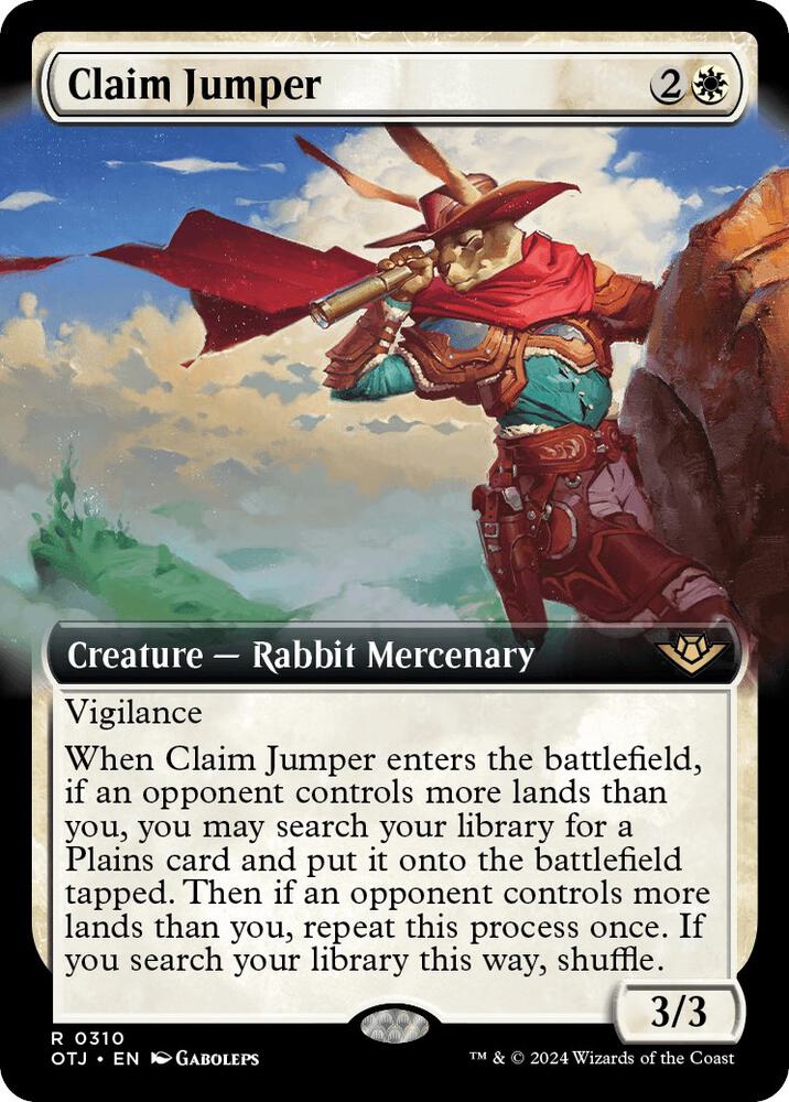 Claim Jumper (Extended Art) [Outlaws of Thunder Junction] 310