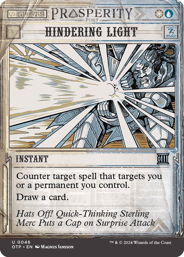 Hindering Light [Outlaws of Thunder Junction: Breaking News] 46