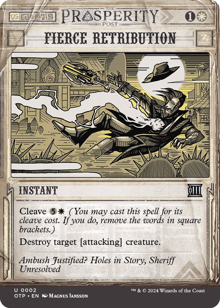 Fierce Retribution [Outlaws of Thunder Junction: Breaking News] 2