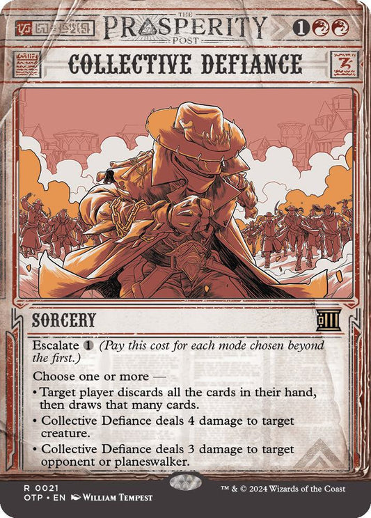 Collective Defiance [Outlaws of Thunder Junction: Breaking News] 21