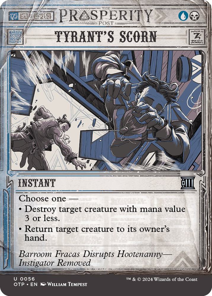 Tyrant's Scorn [Outlaws of Thunder Junction: Breaking News] 56