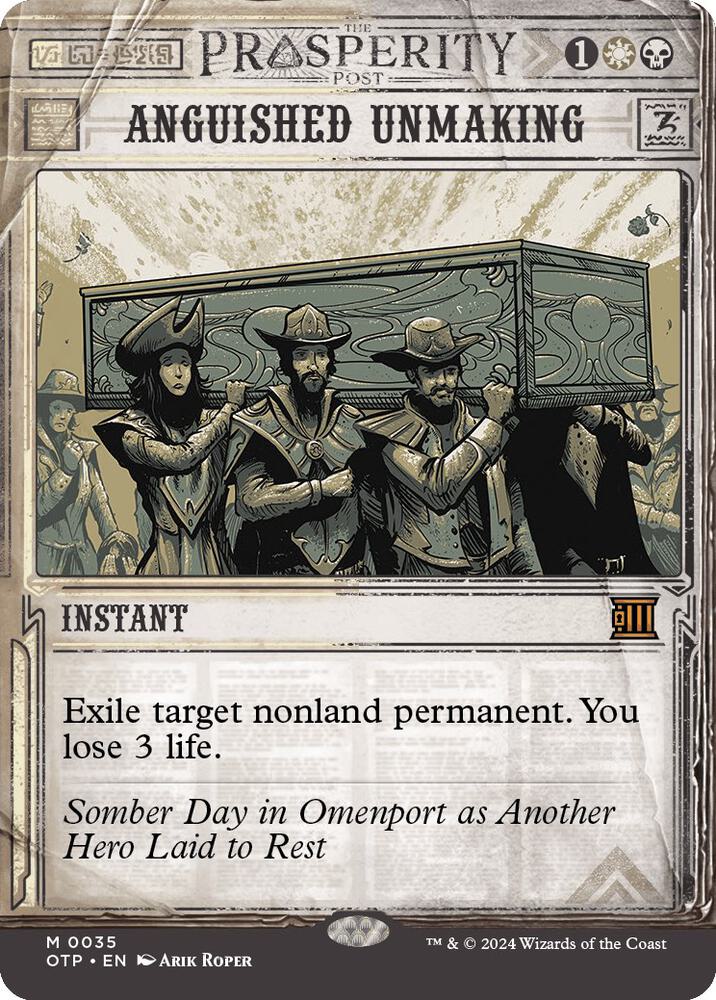 Anguished Unmaking [Outlaws of Thunder Junction: Breaking News] 35