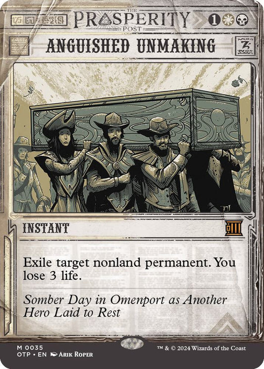 Anguished Unmaking [Outlaws of Thunder Junction: Breaking News] 35