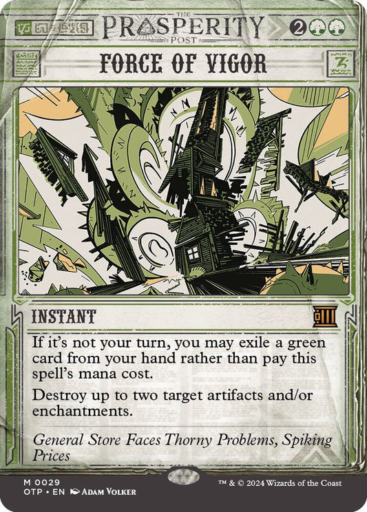 Force of Vigor [Outlaws of Thunder Junction: Breaking News] 29