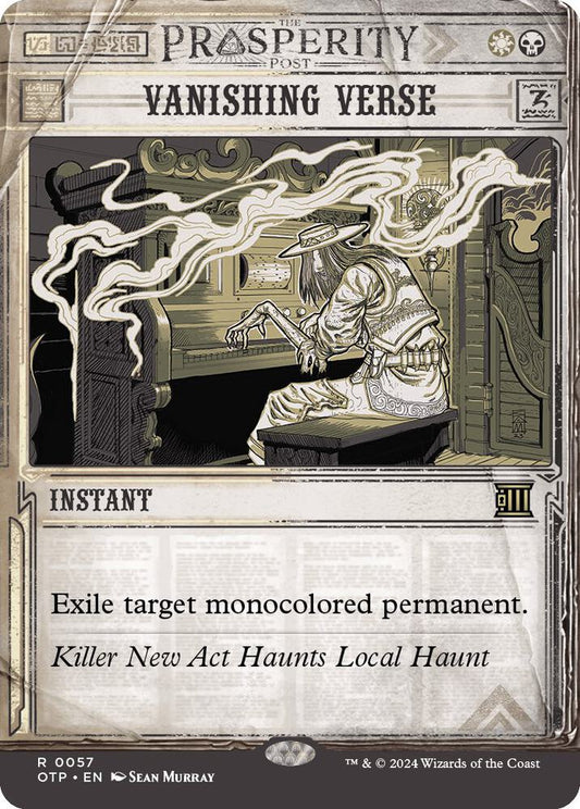 Vanishing Verse [Outlaws of Thunder Junction: Breaking News] 57