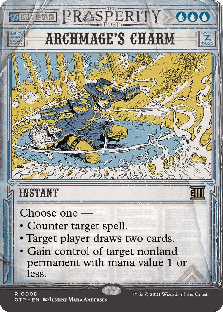 Archmage's Charm [Outlaws of Thunder Junction: Breaking News] 8