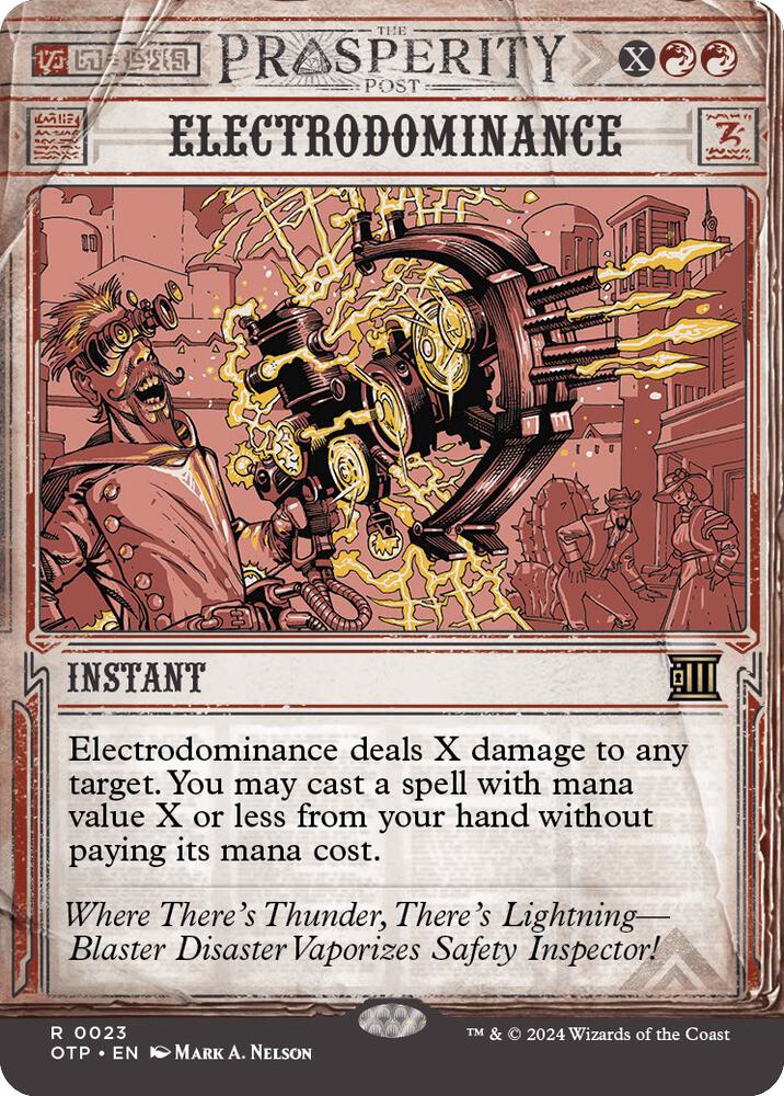 Electrodominance [Outlaws of Thunder Junction: Breaking News] 23