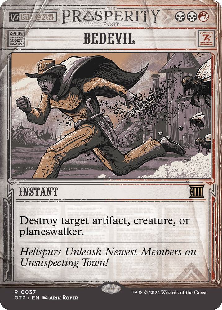 Bedevil [Outlaws of Thunder Junction: Breaking News] 37