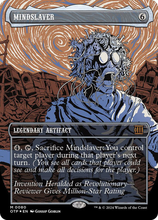 Mindslaver (Textured Foil) [Outlaws of Thunder Junction: Breaking News] 80