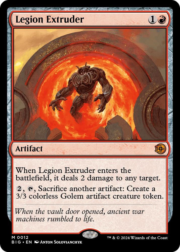 Legion Extruder [Outlaws of Thunder Junction: The Big Score] 12