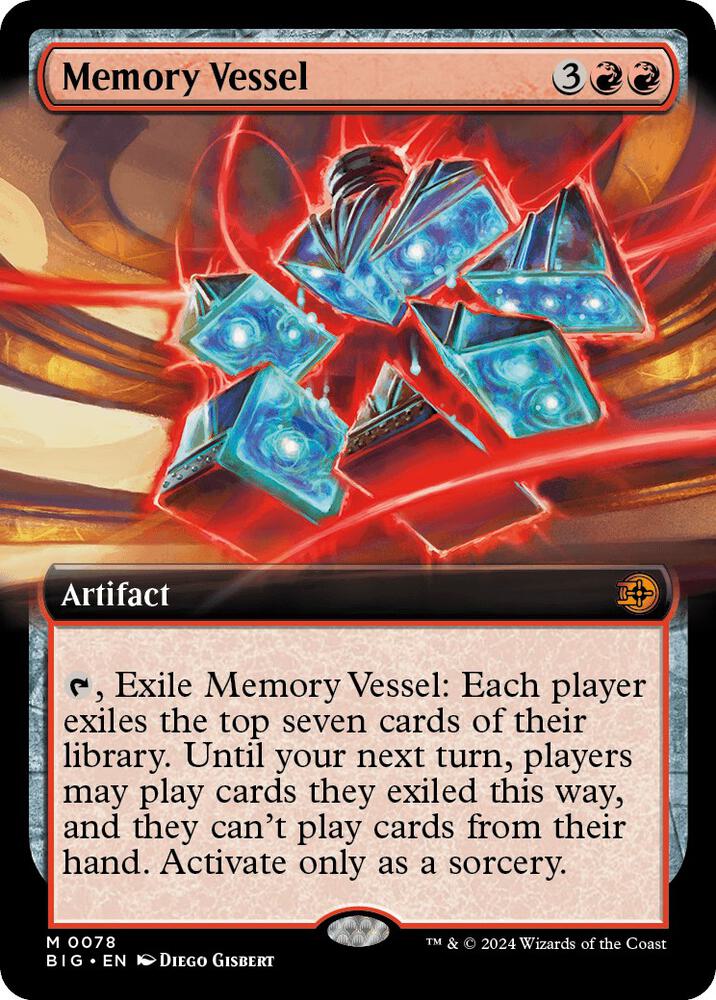 Memory Vessel (Extended Art) [Outlaws of Thunder Junction: The Big Score] 78