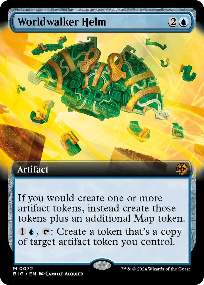 Worldwalker Helm (Extended Art) [Outlaws of Thunder Junction: The Big Score] 72