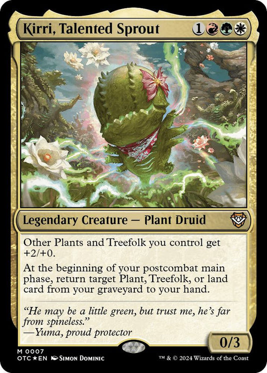 Kirri, Talented Sprout [Commander: Outlaws of Thunder Junction] 7