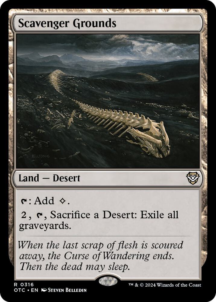 Scavenger Grounds [Commander: Outlaws of Thunder Junction] 316