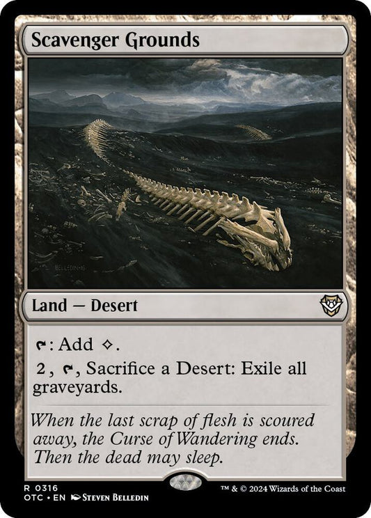 Scavenger Grounds [Commander: Outlaws of Thunder Junction] 316