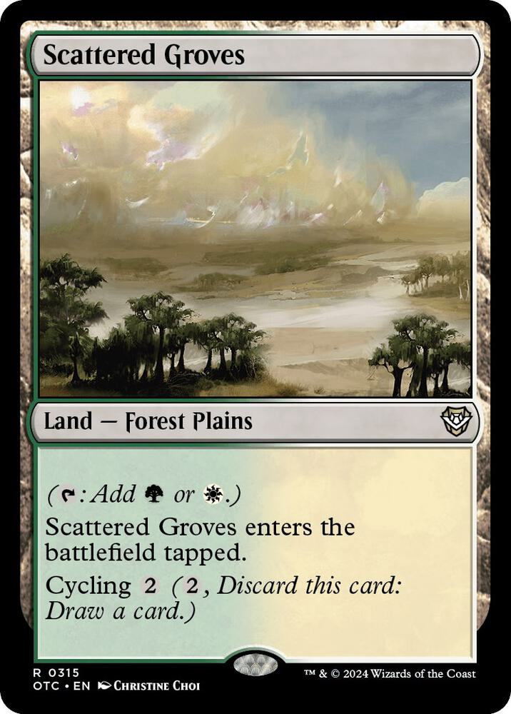 Scattered Groves [Commander: Outlaws of Thunder Junction] 315