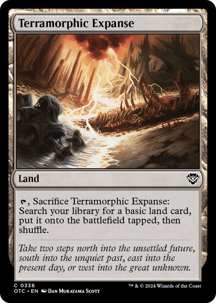 Terramorphic Expanse [Commander: Outlaws of Thunder Junction] 336