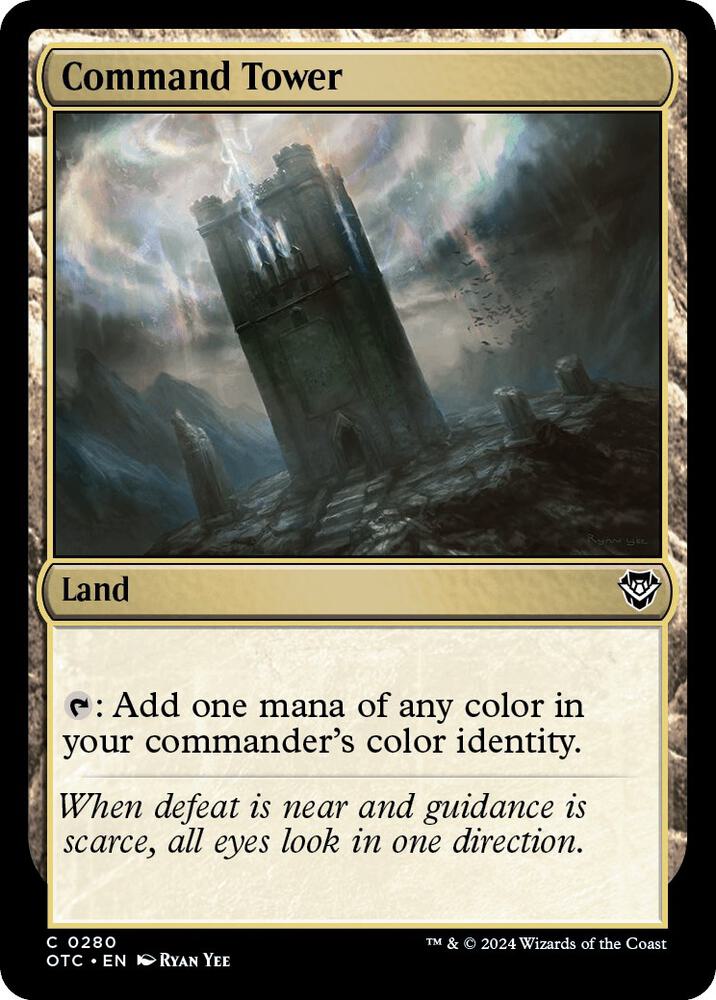 Command Tower [Commander: Outlaws of Thunder Junction] 280