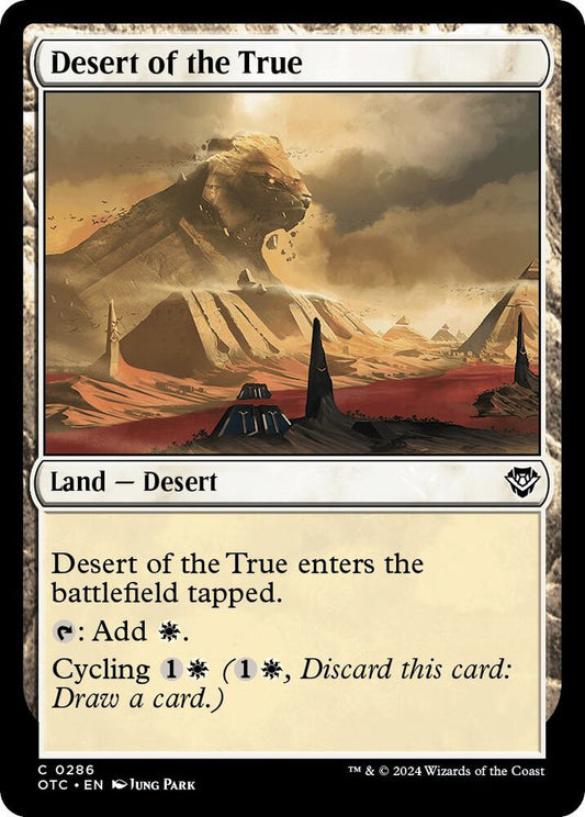 Desert of the True [Commander: Outlaws of Thunder Junction] 286