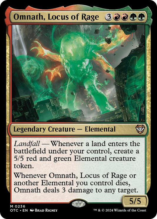 Omnath, Locus of Rage [Commander: Outlaws of Thunder Junction] 236