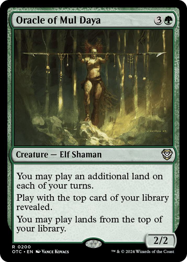 Oracle of Mul Daya [Commander: Outlaws of Thunder Junction] 200