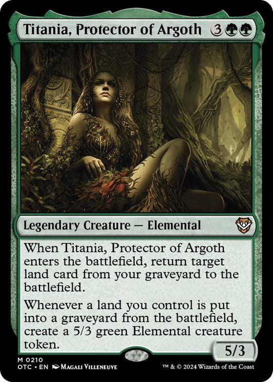 Titania, Protector of Argoth [Commander: Outlaws of Thunder Junction] 210