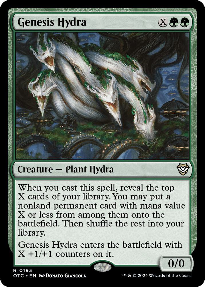 Genesis Hydra [Commander: Outlaws of Thunder Junction] 193