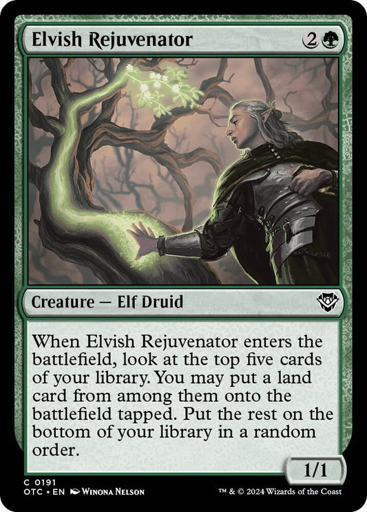 Elvish Rejuvenator [Commander: Outlaws of Thunder Junction] 191