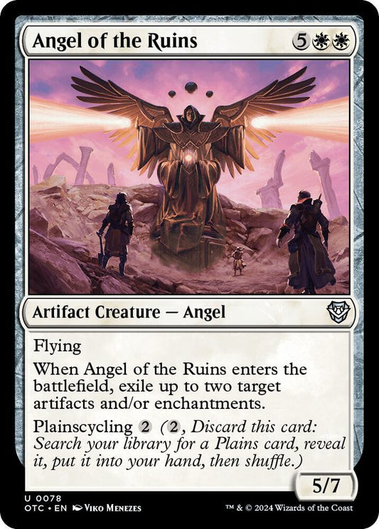 Angel of the Ruins [Commander: Outlaws of Thunder Junction] 78