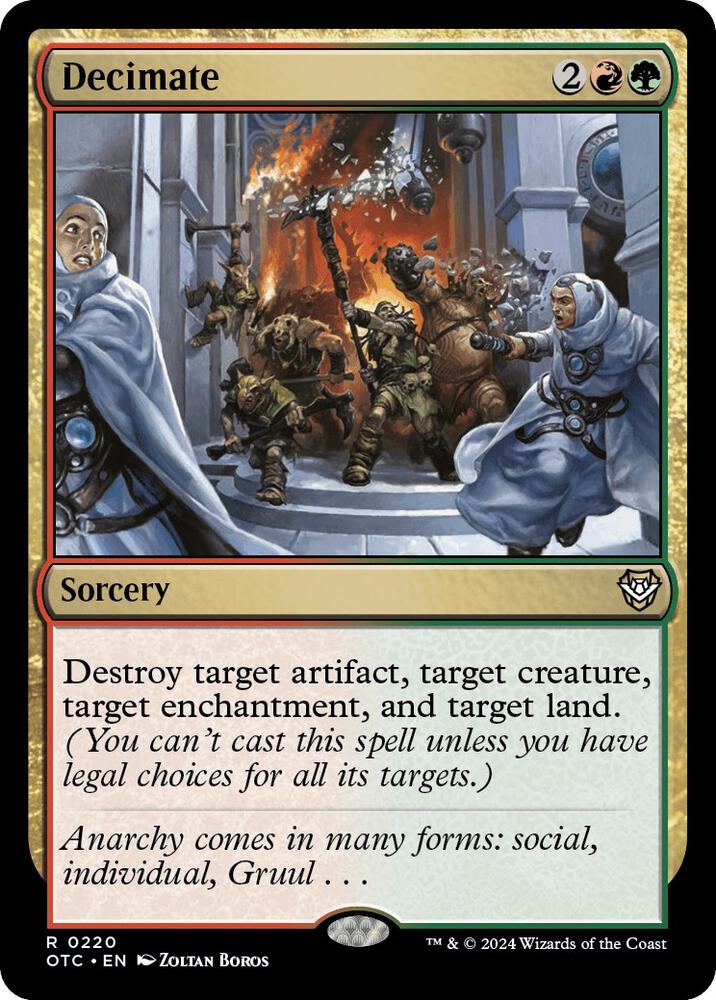 Decimate [Commander: Outlaws of Thunder Junction] 220