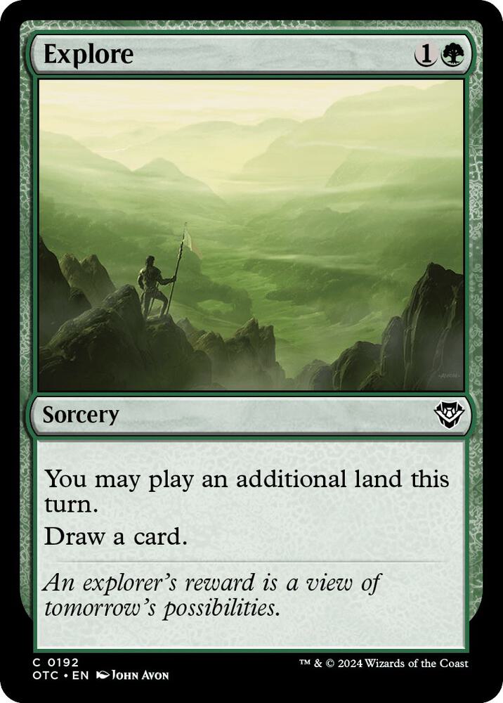 Explore [Commander: Outlaws of Thunder Junction] 192