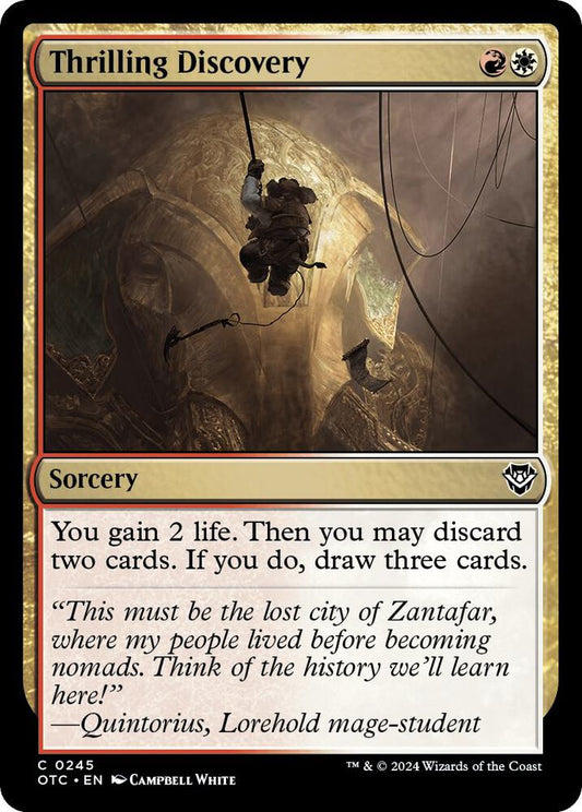 Thrilling Discovery [Commander: Outlaws of Thunder Junction] 245