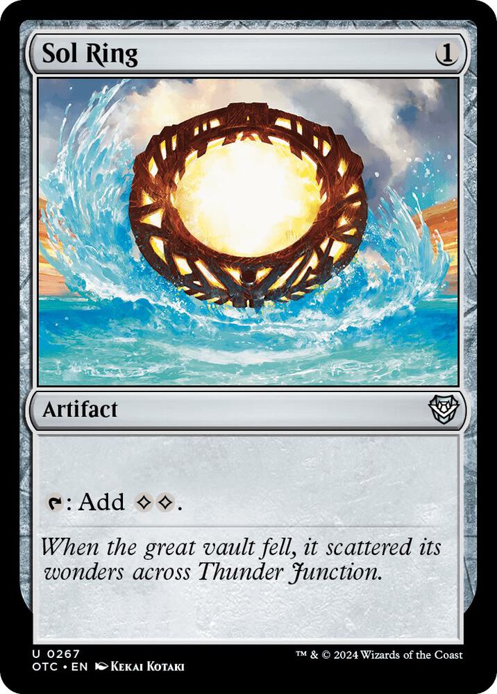 Sol Ring [Commander: Outlaws of Thunder Junction] 267