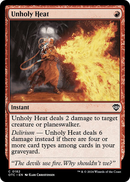 Unholy Heat [Commander: Outlaws of Thunder Junction] 182