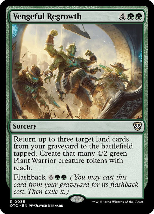 Vengeful Regrowth [Commander: Outlaws of Thunder Junction] 35