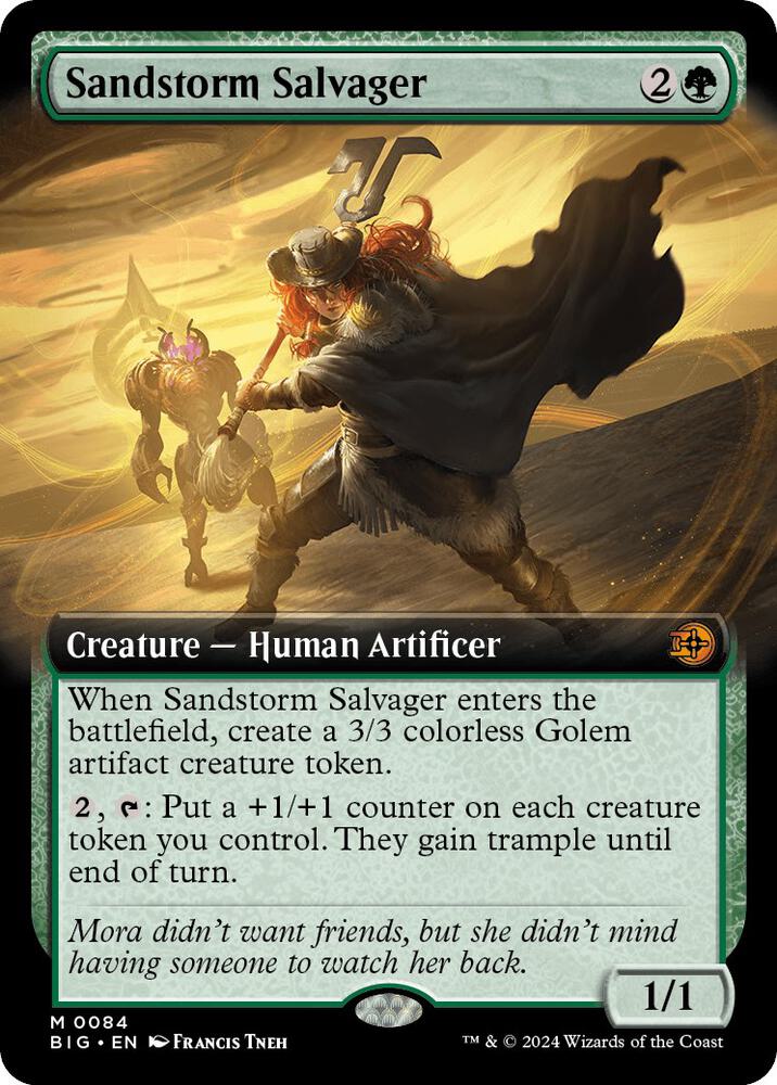 Sandstorm Salvager (Extended Art) [Outlaws of Thunder Junction: The Big Score] 84