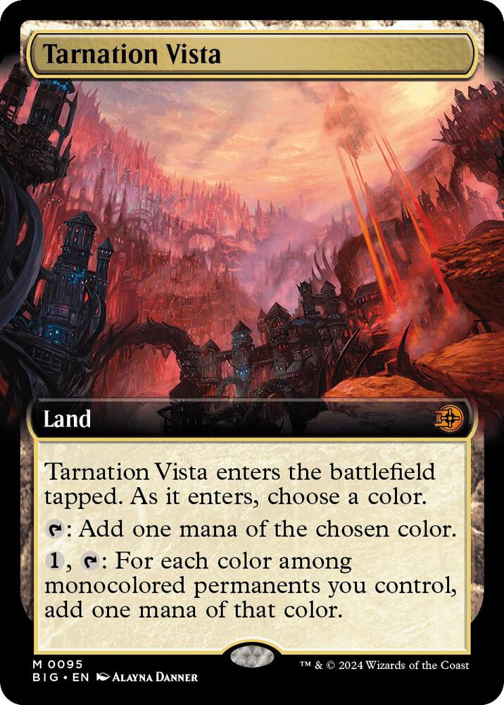 Tarnation Vista (Extended Art) [Outlaws of Thunder Junction: The Big Score] 95