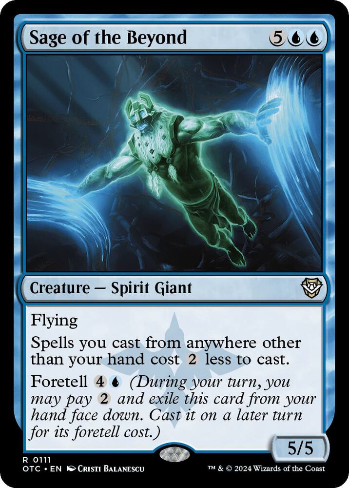 Sage of the Beyond [Commander: Outlaws of Thunder Junction] 111