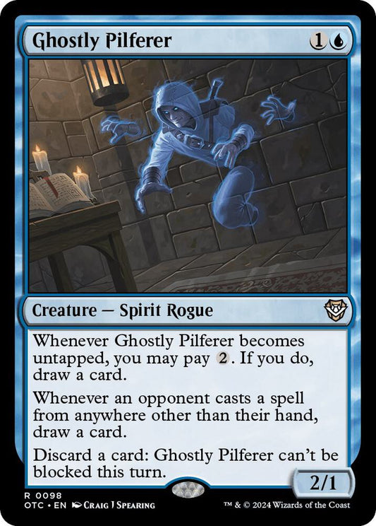 Ghostly Pilferer [Commander: Outlaws of Thunder Junction] 98