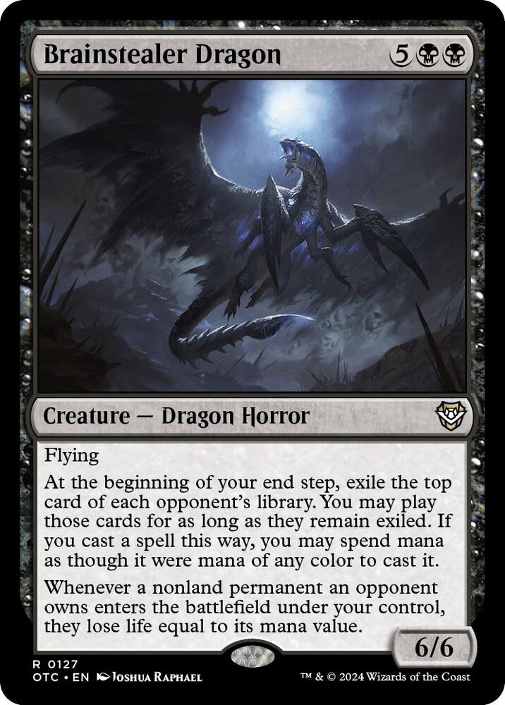 Brainstealer Dragon [Commander: Outlaws of Thunder Junction] 127