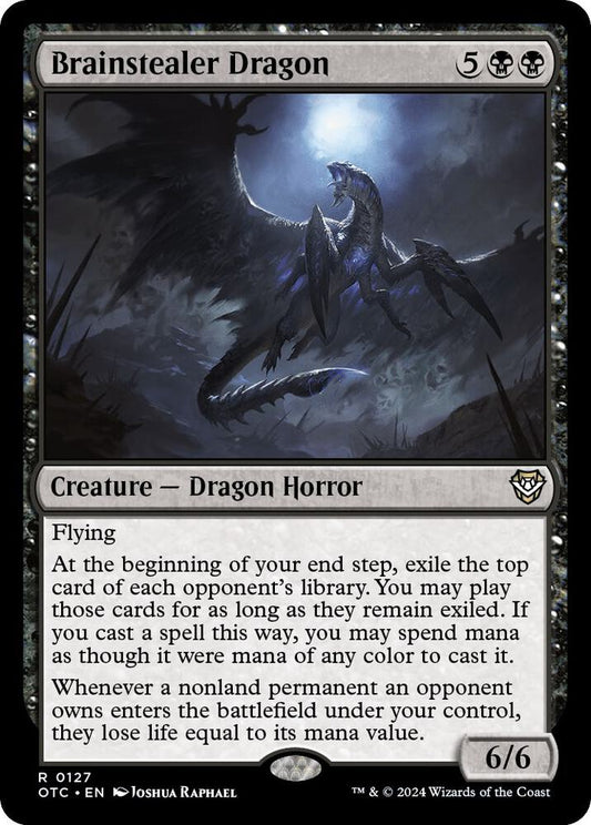 Brainstealer Dragon [Commander: Outlaws of Thunder Junction] 127