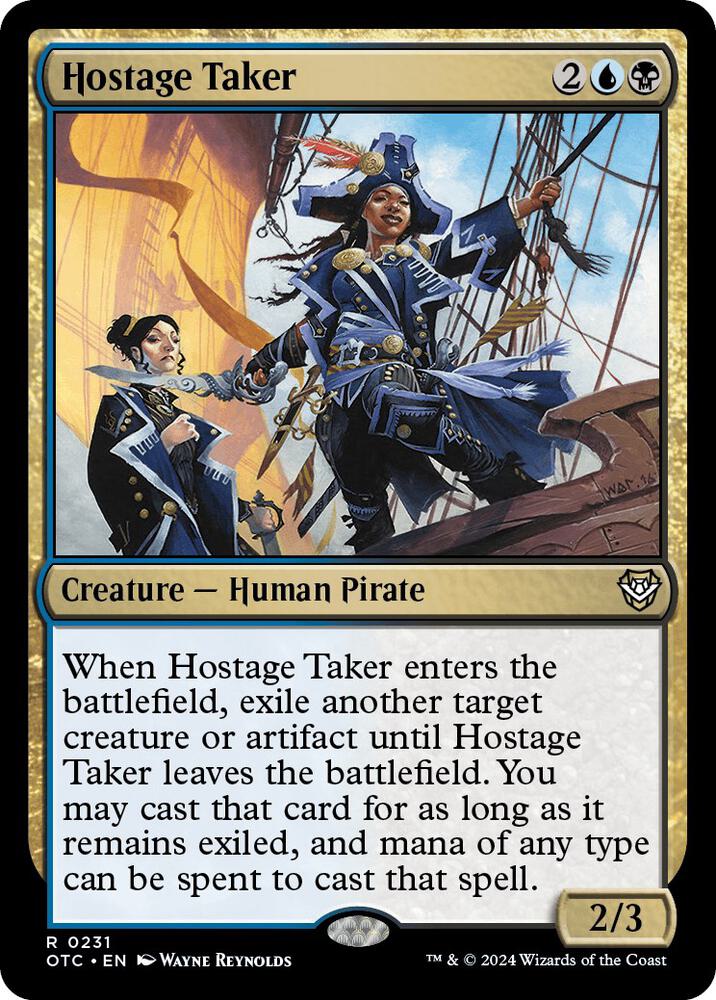 Hostage Taker [Commander: Outlaws of Thunder Junction] 231